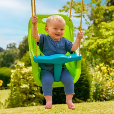Bras de portique bleu 1 balançoire Rapide pour aire de jeux métal