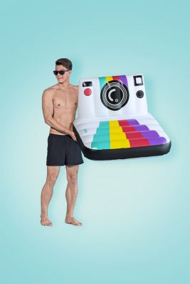 Siège gonflable polaroid Bestway L.95 x l.95 x H.68,5 cm