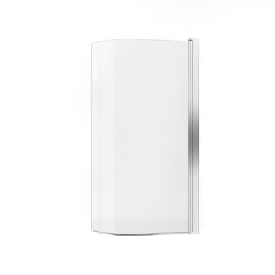 Siko 150x100 cm Fortuna Plus Pare-baignoire en verre, Chrome (VZFORTUNA160170TCR)