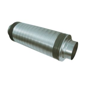 Silencieux VMC semi-rigide aluminium longueur 500 mm épaisseur 25 mm - Diamètre (mm) 125