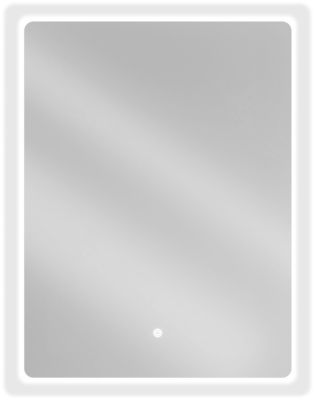 SILLA Miroir lumineux rectangulaire, 60 x 80 cm, lumière froide