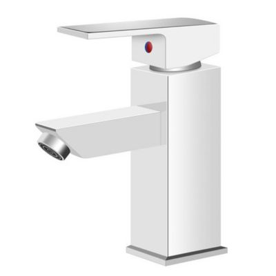 SILLA Mitigeur lavabo moderne en Laiton, économie d'eau, Chromé