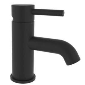 SILLA Mitigeur lavabo moderne en Laiton, économie d'eau, Noir