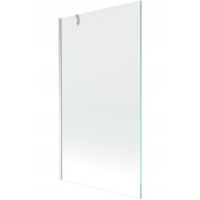 Silla Pare-baignoire fixe, 60x150 cm, Chromé