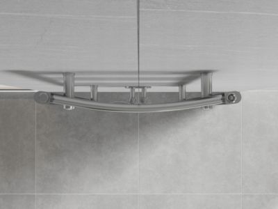 Silla Sèche-serviettes eau chaude 226W 70x50x5,2cm, Chromé