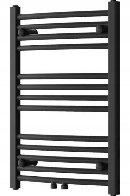 Silla Sèche-serviettes eau chaude 286W 70x50x5,2cm, Noir