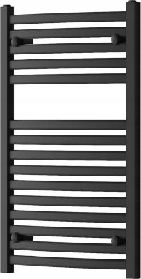 Silla Sèche-serviettes eau chaude 384W 80x50x5.4cm, Noir