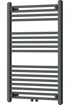 Silla Sèche-serviettes eau chaude 430W 90x60x3cm, Gris