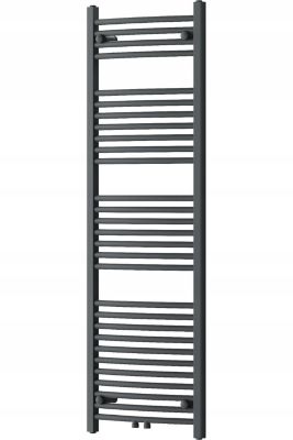 Silla Sèche-serviettes eau chaude 630W 150x50x5,2cm, Gris