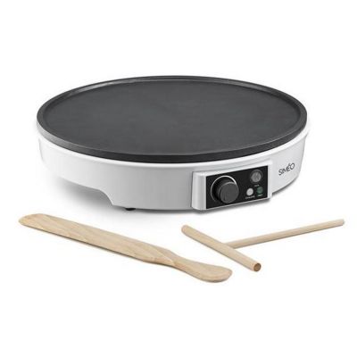 Simeo Crêpière 30cm 1000w blanc - cre245