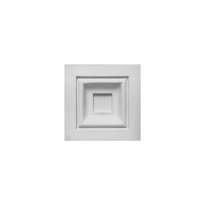 Simple bloc pour élément d'angle pour encadrement portes D200 - L9,6 x H9,6 x L3cm - ORAC DECOR