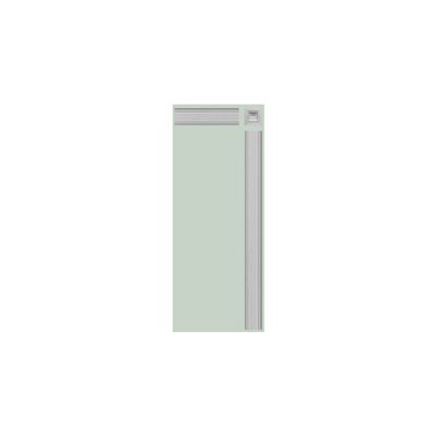 Simple bloc pour élément d'angle pour encadrement portes D200 - L9,6 x H9,6 x L3cm - ORAC DECOR