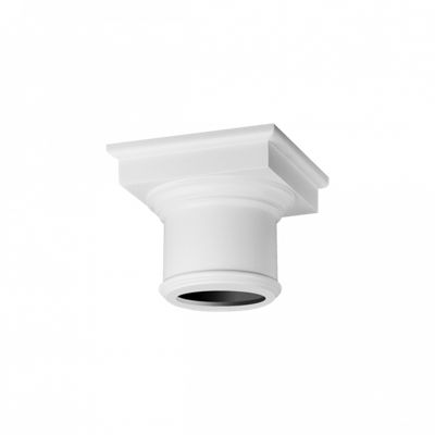 Simple chapiteau dorique K1112 - L36,5 x H30 x L36,5cm - ORAC DECOR