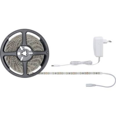 SimpLED Strip LED Blanc chaud Kit complet 5m revêtue 11W 300lm/m 60 LEDs/m 3000K 18VA