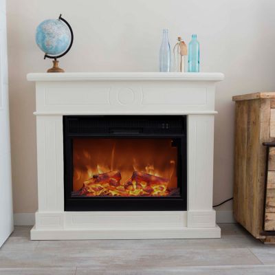 Sined Lipari Cheminee Electrique Murale Blanche Avec Insert Xxl Pana — free download