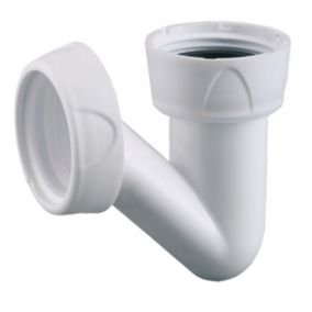 Siphon bidet en PVC D32mm blanc - VALENTIN - 00 618000 001 00