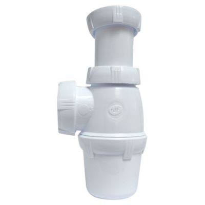 Siphon d'évier réglable NF avec joint intégré - Evacuation diam  40 - Somatherm For You