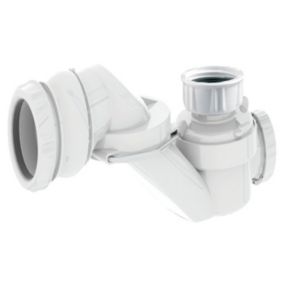Siphon de baignoire - VALENTIN - 00 560000 001 00 - Débit 70 l/mn - Extra-plat - Orientation facile