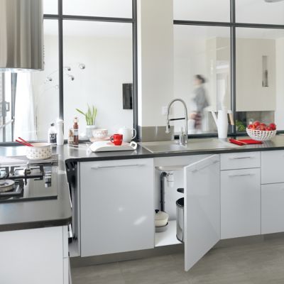 Siphon de lavabo Wirquin NEO 30722152 Ø d'entrée 1’’1/4, Ø de sortie 32 mm garde d'eau 50 mm