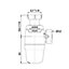Siphon Neo « Air » pour vasque 32mm Wirquin