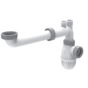 Siphon pour lavabo déporté Allibert