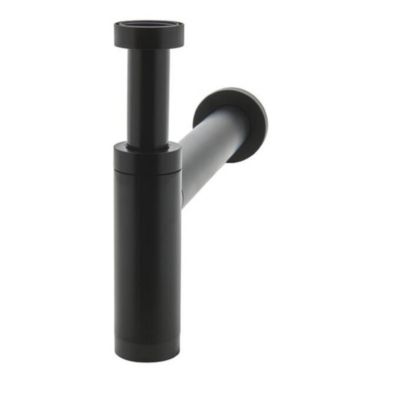 Siphon réglable Teos noir Ø32 mm Wirquin