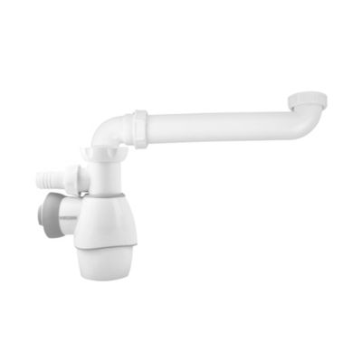 Siphon universel tout-en-un Wirquin réglable en hauteur de 165 à 200 mm