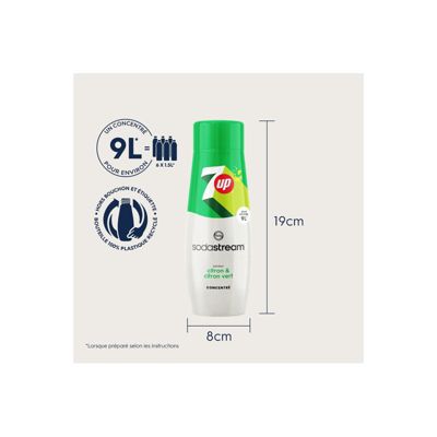 Sirop et concentré Sodastream Sirop Concentré 7up