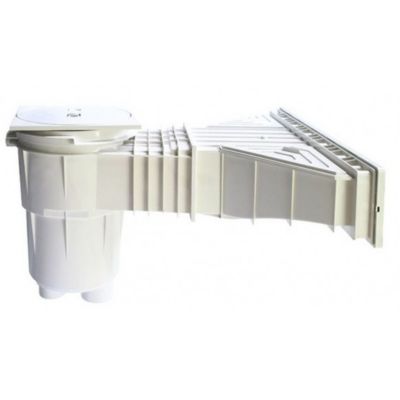 Skimmer ''miroir '' Norm XXL Astral - piscine béton/liner - Blanc