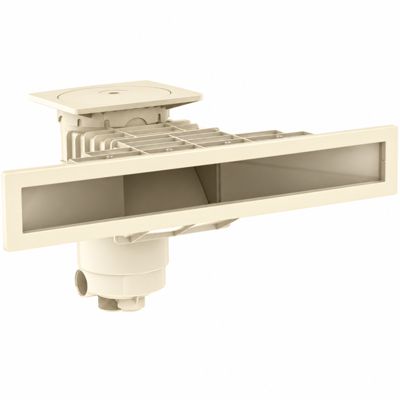 Skimmer miroir Weltico A800 Design - piscine béton/liner couleur Sable