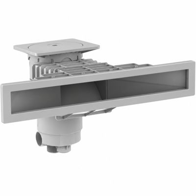 Skimmer miroir Weltico A800 Design - piscine béton/liner Gris