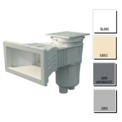 Skimmer Prestige 17,5 L Astral, grande meurtrière - piscine béton/linerBlanc - Vis Vis Métrique