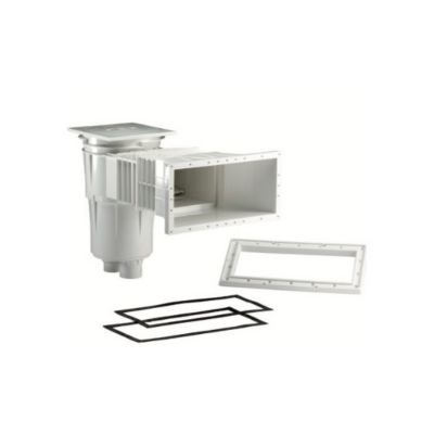 Skimmer Prestige 17,5 L Astral, grande meurtrière - piscine béton/linerBlanc - Vis Vis Métrique