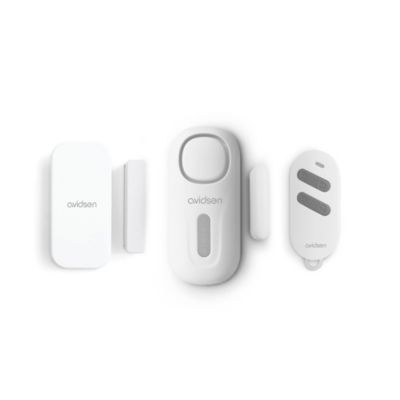 SMALL KITDOORGUARD CONTROL - Kit mini alarme pour porte et fenêtre avec sirène intégrée et télécommande - Avidsen - 100028