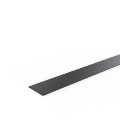SMART PROFILE Profil plat adhésif noir 260cm - largeur : 2cm