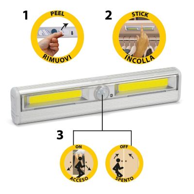SMARTY: mini réglette LED avec détecteur de mouvements