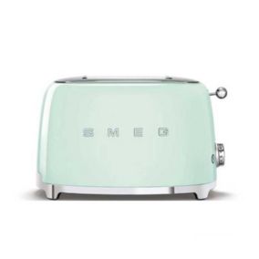 Smeg Grille-pains 2 fentes 950w vert - tsf01pgeu