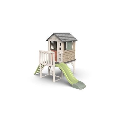 Smoby - Maison Pilotis - 243x160x197 cm - Anti UV - Conforme normes CE