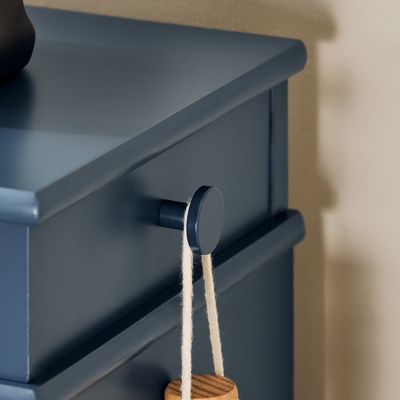 SoBuy Armoire à Chaussures 2 Abattants, Range 8 Paires, Bleue