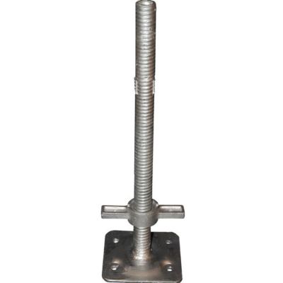 Socle d'échafaudage 0.50 m diam 34 mm - réglable