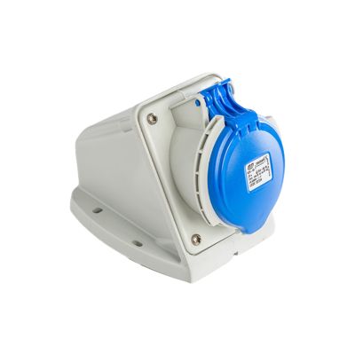 Socle De Prise 32a 2p+t En Saillie - étanche Ip44 - Ide