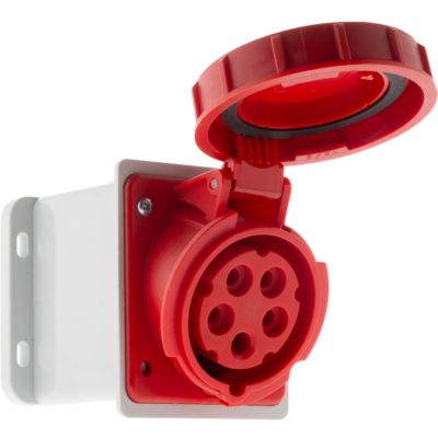 Socle IEC309 3P+N+T 16A - Zenitech