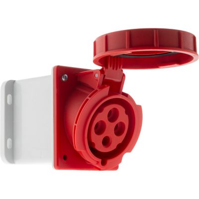 Socle IEC309 3P+T 32A - Zenitech