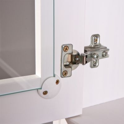 SOCOA - Pack Table 160cm + 2 Buffets + Vaisselier 4 Portes