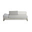 Sofa en métal Chiva gris avec coussins
