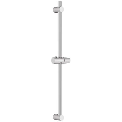 SOFETIY MAX Barre de douche en acier inoxydable - Kit complet avec coulisseau rond et fixations chromées