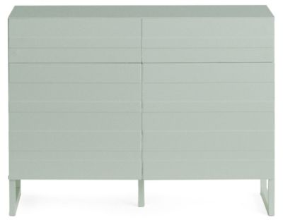 Sofia - buffet bas - vert sauge mat - 110 cm - Best Mobilier