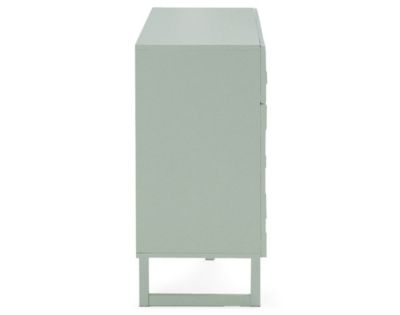 Sofia - buffet bas - vert sauge mat - 110 cm - Best Mobilier