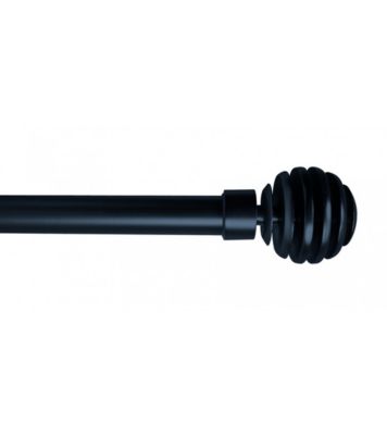 SOHO - Kit tringle extensible 16/19mm 110 à 210 cm Coloris - Noir mat