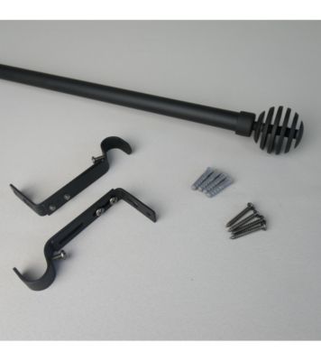 SOHO - Kit tringle extensible 16/19mm 110 à 210 cm Coloris - Noir mat